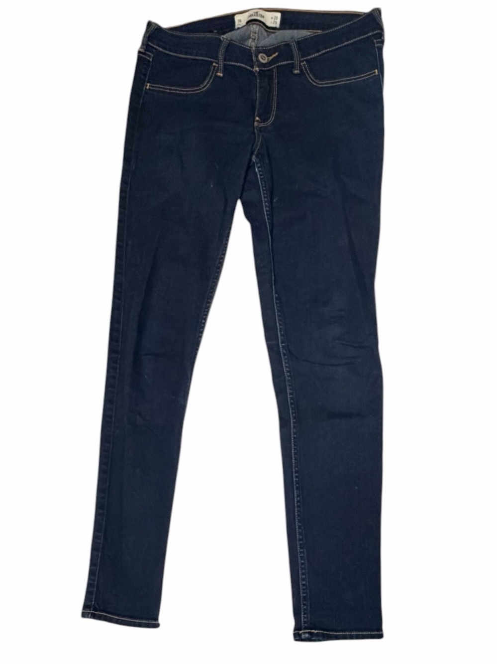 Hollister Womens Size 7R W28 L29 Dark Wash Skinny Stretch Jeans